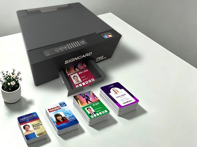P65 Large-Format Card Printer Size