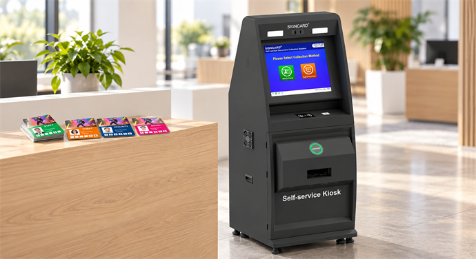 P65sk self-service credential issuance system