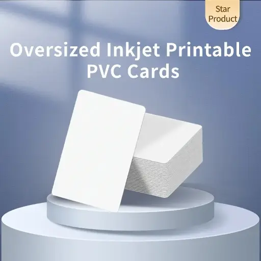  Oversized Inkjet Printable PVC Cards
